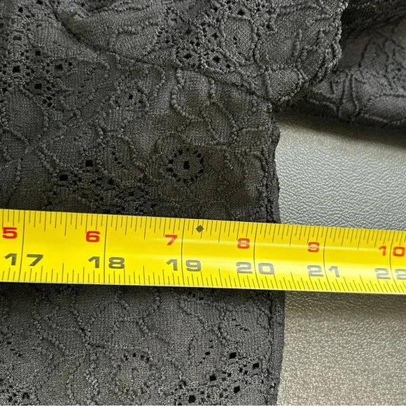 Briggs New York Women’s Large Black Eyelet Hook Eye Topper Jacket Career Evening - Picture 8 of 15